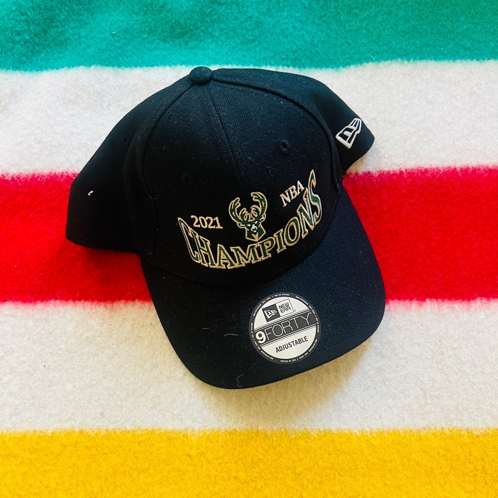Collectible Milwaukee Bucks 2021 Championship Hat